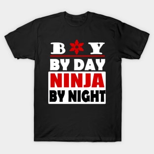 Ninja boy birthday gift sports children T-Shirt